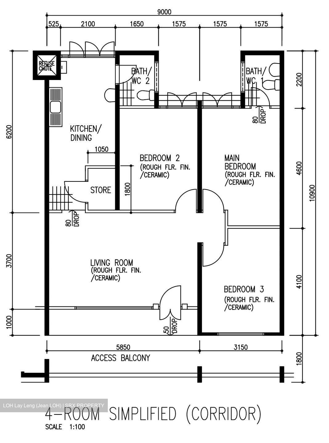 Blk 334 Woodlands Street 32 (Woodlands), HDB 4 Rooms #557627831